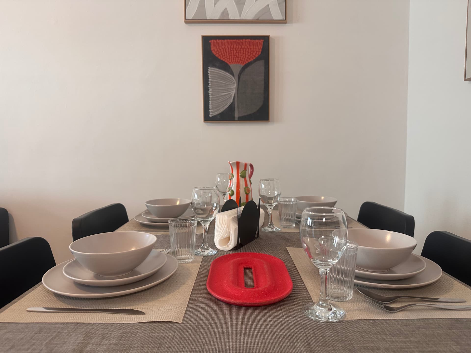 La zona pranzo